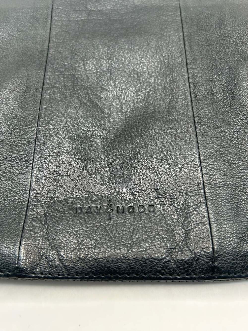 Day & Mood Black Leather Multi-Zip Crossbody Bag - Picture 3 of 9